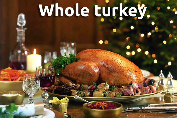 Whole Turkey (Bronze Appledore free range)